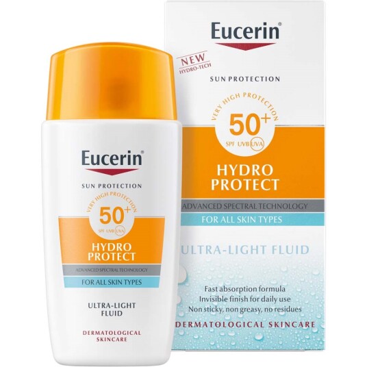 Eucerin Hydro Protect Ultra Light Solkrem SPF50+ 50 ml Eucerin Hydro Protect Ultra Light Solkrem SPF50+ 50 ml