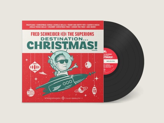 Fred Schneider & The Superions  Destination... Christmas!  LP/Vinyl