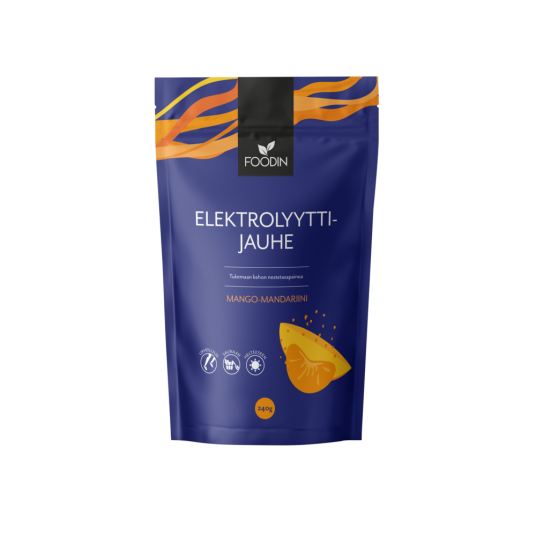 Elektrolytpulver Mango Mandarinsmak 240 g Elektrolytpulver Mango Mandarinsmak 240 g