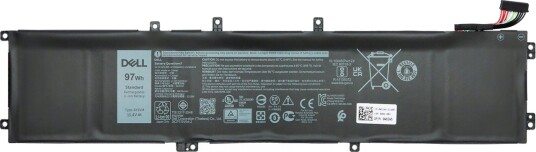 Dell 97Wh 6-Cellers Litium-Ion Bærbar Batteri 0W62W6