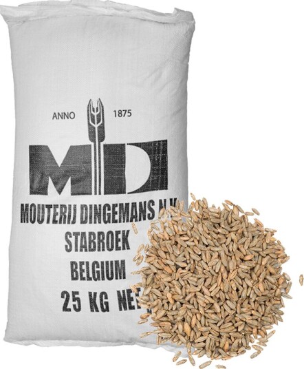 Dingemans Rye Malt 25kg knust 7 EBC - Dingemans Dingemans Rye Malt 25kg knust 7 EBC - Dingemans