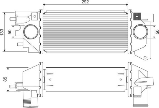Intercooler VALEO 822921