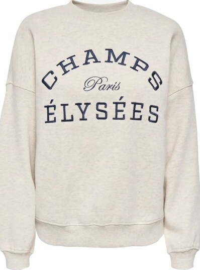 JDY Jdymesa L/S O Nk Emb Sweat Jrs Noos OATMEAL XS JDY Jdymesa L/S O Nk Emb Sweat Jrs Noos OATMEAL XS