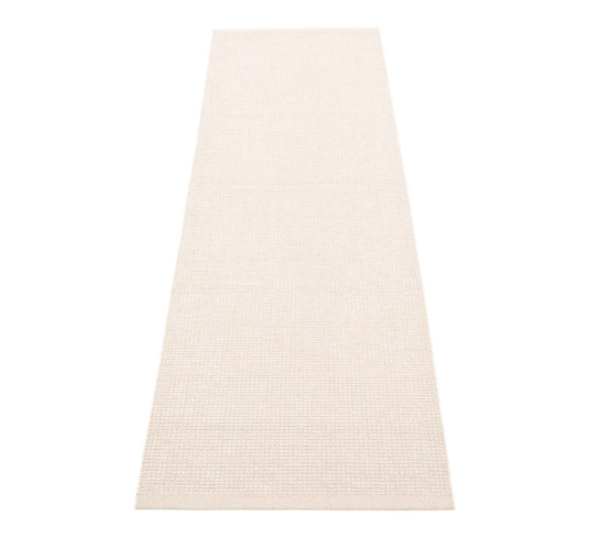 Pappelina Emm teppe 70 x 240 cm Vanilla/White Metallic Pappelina Emm teppe 70 x 240 cm Vanilla/White Metallic