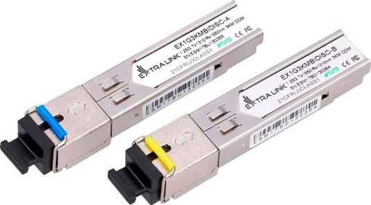 Extralink SFP Transceivermodul 1.25Gbps SONET WDM SC 2-pk
