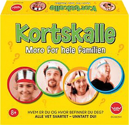 Kortskalle Gjettespill for 2-6 Spillere - Perfekt for Familier Kortskalle Gjettespill for 2-6 Spillere - Perfekt for Familier