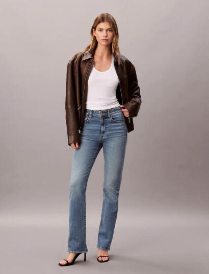 Calvin Klein Jeans Skinny Boot Mulberry - Blue - LG/28 Calvin Klein Jeans Skinny Boot Mulberry - Blue - LG/28