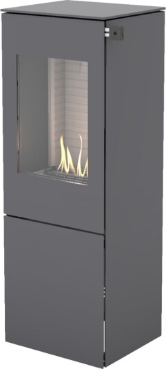 Nexo 120 platina frittstående biopeis med ståldør