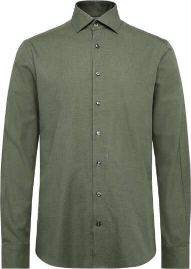 Bruun & Stengade Bs Lindgren Slim Fit Shirt Green 42
