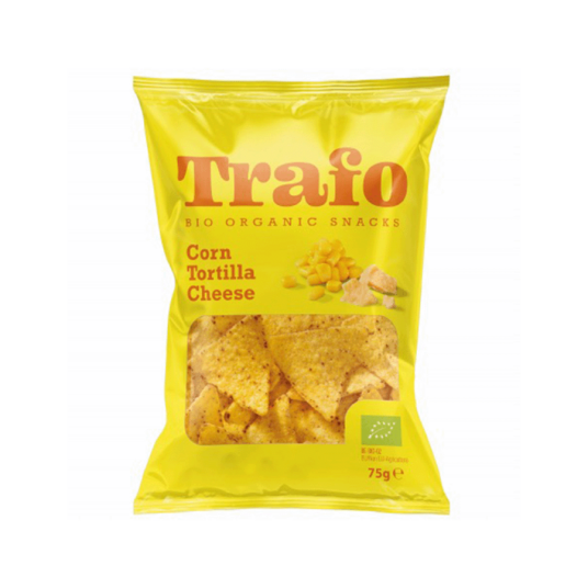Trafo tortilla chips nacho cheese 75 gr Trafo tortilla chips nacho cheese 75 gr