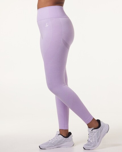 LEVITY Phase Seamless Tights Lilac Pastel Marl - XS LEVITY Phase Seamless Tights Lilac Pastel Marl - XS