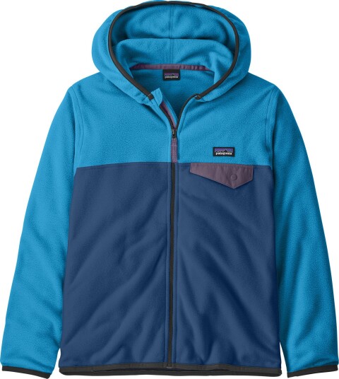 Patagonia Kids" Micro D Snap T Jacket Clement Blue L Patagonia Kids" Micro D Snap T Jacket Clement Blue L