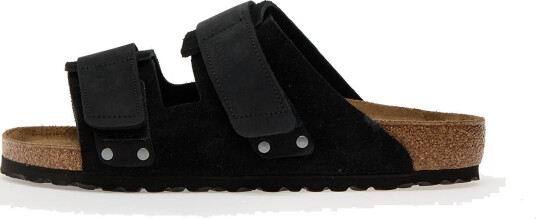 Joggesko Birkenstock Uji Nubuck/Suede Leather Black EUR 42