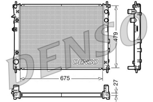 Radiator DENSO DRM36012 Radiator DENSO DRM36012