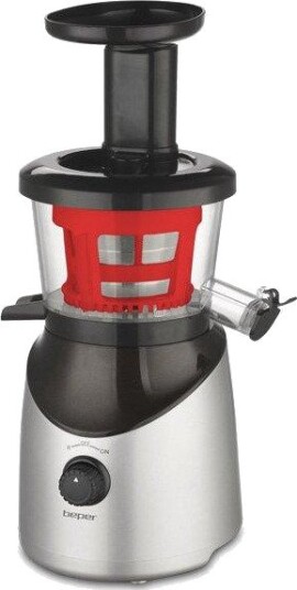 Beper 90421R Slowjuicer 150W - Rustfritt stål