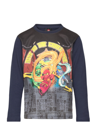 LEGO kidswear Lwtaffy 115   T Shirt L/S   Navy   110