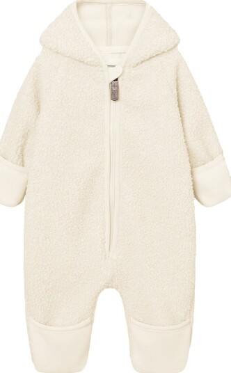 Mini A ture Angora Cream Matadel Teddyfleece Jumpsuit. GRS 3 mdr/62 cm Mini A ture Angora Cream Matadel Teddyfleece Jumpsuit. GRS 3 mdr/62 cm