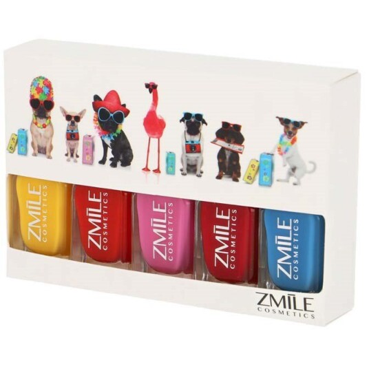 ZMILE COSMETICS Gel Like Nail Polish Set Summer Vacation