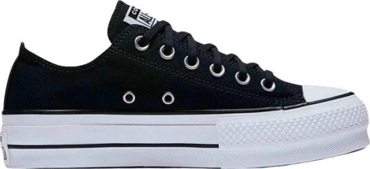 Converse Dame Sko Svart 39 1/2 EU,