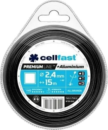 Cellfast Zylka Tnaca Premium 2,4*15 M Kw Blisterpakning Cellfast Zylka Tnaca Premium 2,4*15 M Kw Blisterpakning
