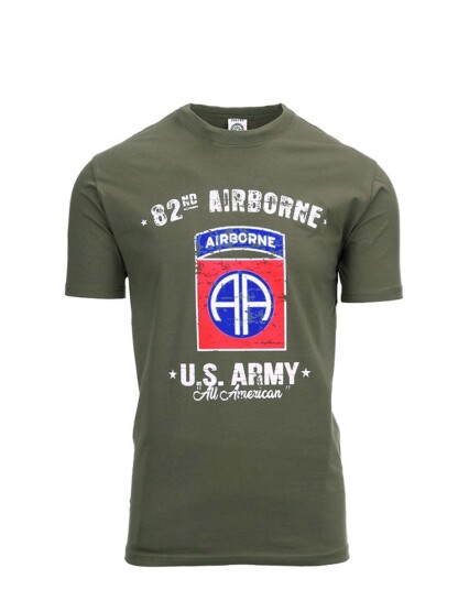 Fostex T skjorte US Army 82nd Airborne Grønn