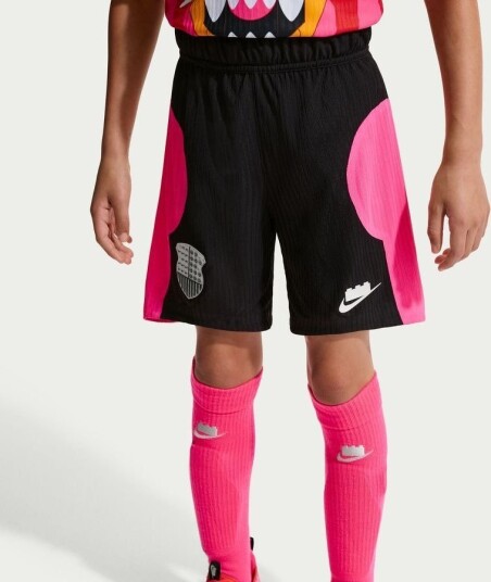 Nike Fotballshorts X LEGO® Aero FIT   Svart/Rosa Barn størrelse M: 137 147 cm