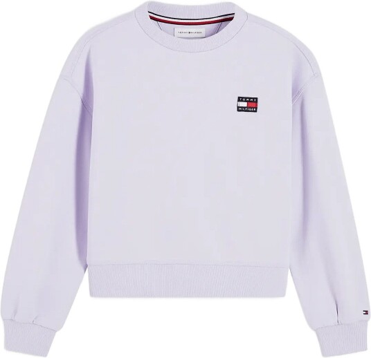 Tommy Hilfiger Heritage Flag Sweatshirt   Purple   176