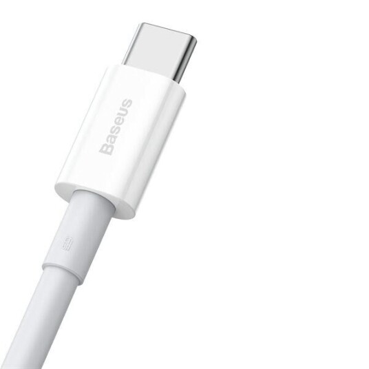 Baseus Superior Series USB-C Kabel 66W 2m Hvit Baseus Superior Series USB-C Kabel 66W 2m Hvit