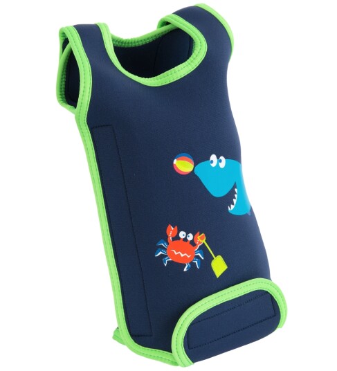 Konfidence "Babywarma" våtdrakt, baby 0-24 mnd - 0-6 mnd Marine motiv