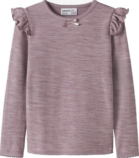Name It Nmfwyla Wo/Vi Ls Top   Pink   104