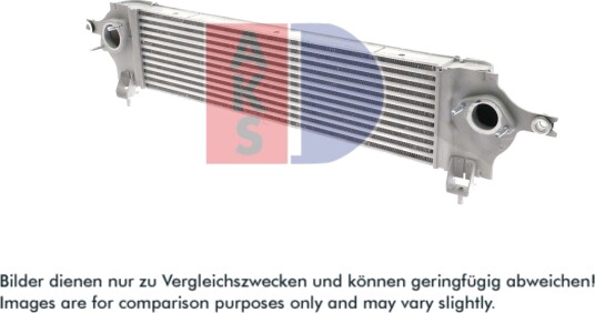 Intercooler AKS DASIS 077001N Intercooler AKS DASIS 077001N