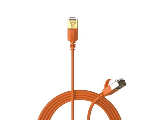 Procab Procab Csd570or/1 Slimline Nettverkskabel - Cat7 Rj45 U/Ftp Oransje Versjon - 1 Meter