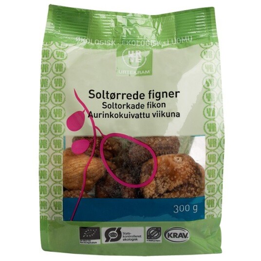 Urtekram Soltørkede Fiken 300g