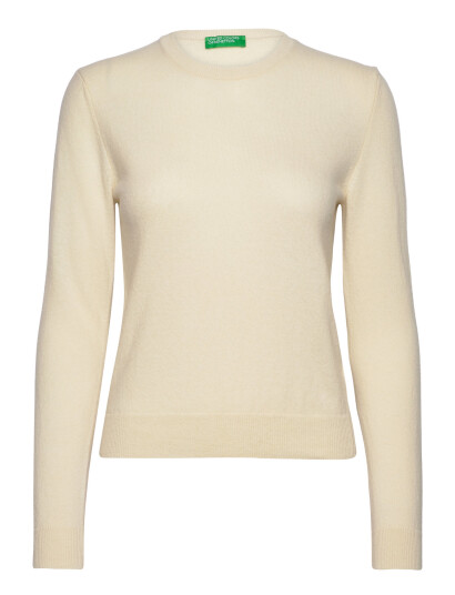 United Colors of Benetton Sweater L/S - Cream - XL