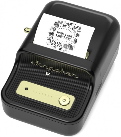 Niimbot B21 Etikettskriver Bluetooth Svart