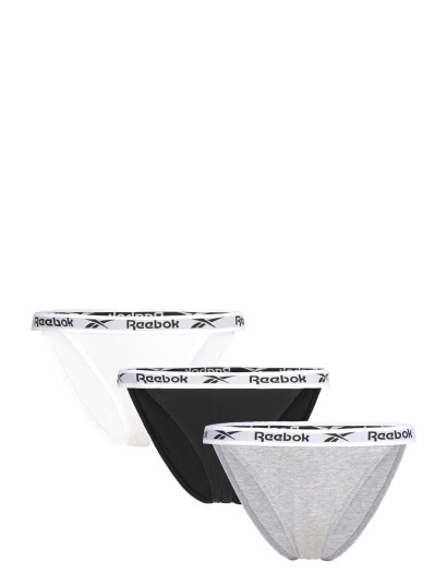 Reebok Performance Womens Rbk Briefs Verna 3Pk - Grey - M