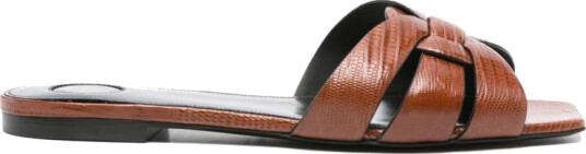 Saint Laurent Dame Sko Brun 38 1/2 EU,