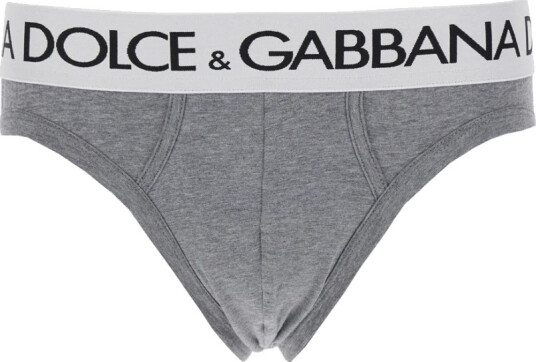 Dolce & Gabbana Herre Undertøy Grå XS,