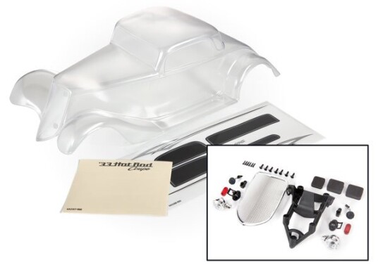 Traxxas 9333 Body Factory Five ´33 Hot Rod Coupé Clear