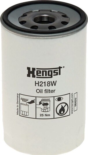Oljefilter HENGST FILTER H218W Oljefilter HENGST FILTER H218W