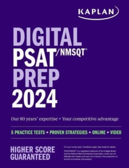 Digital Psat/nmsqt Prep 2024 With 1 Full Length Practice Test, Practice Questions, And Quizzes Av Kaplan Test Prep