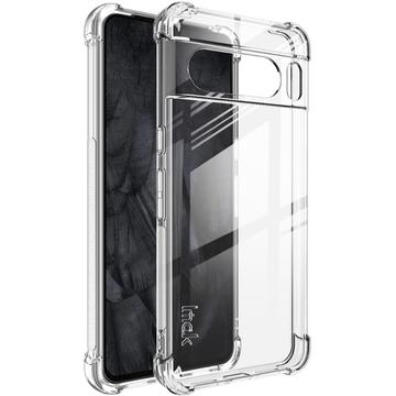 Google Pixel 8 Pro Imak Drop-Proof TPU-deksel Gjennomsiktig Google Pixel 8 Pro Imak Drop-Proof TPU-deksel Gjennomsiktig