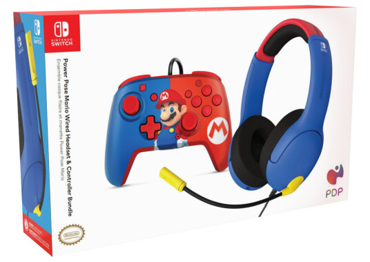 Mario bundle - Airlite Headset & Mario Power Pose Controller