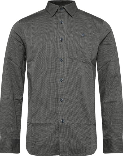 G Star Bristum 2.0 Slim Shirt L\S KEIAN/DK LEGION BLUE OXFORD XXL