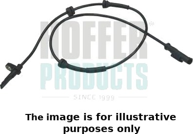 Sensor, ABS HOFFER 8290330E