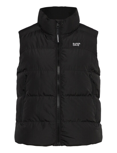Superdry Sports Puffer Gilet - Black - S Superdry Sports Puffer Gilet - Black - S