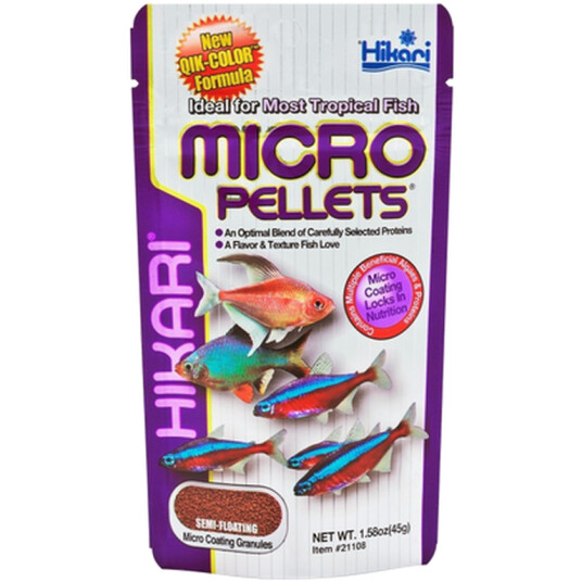 Micro Pellets Neontetra & Cardinaltetra Pellets Purple 45 G Micro Pellets Neontetra & Cardinaltetra Pellets Purple 45 G