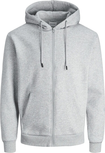 Jack & Jones Jjebradley Sweat Zip Hood Noos Grey XS