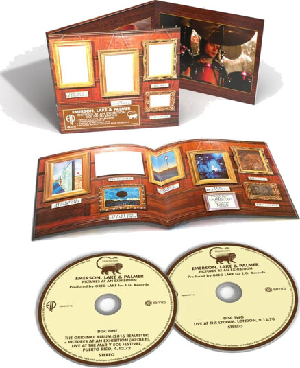 Emerson Lake & Palmer Pictures At An Exhibition CD