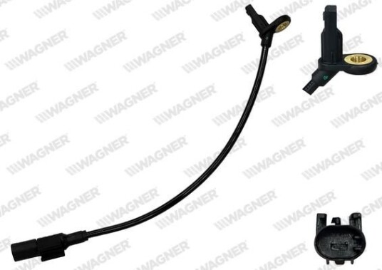 Sensor, ABS WAGNER ABS00713